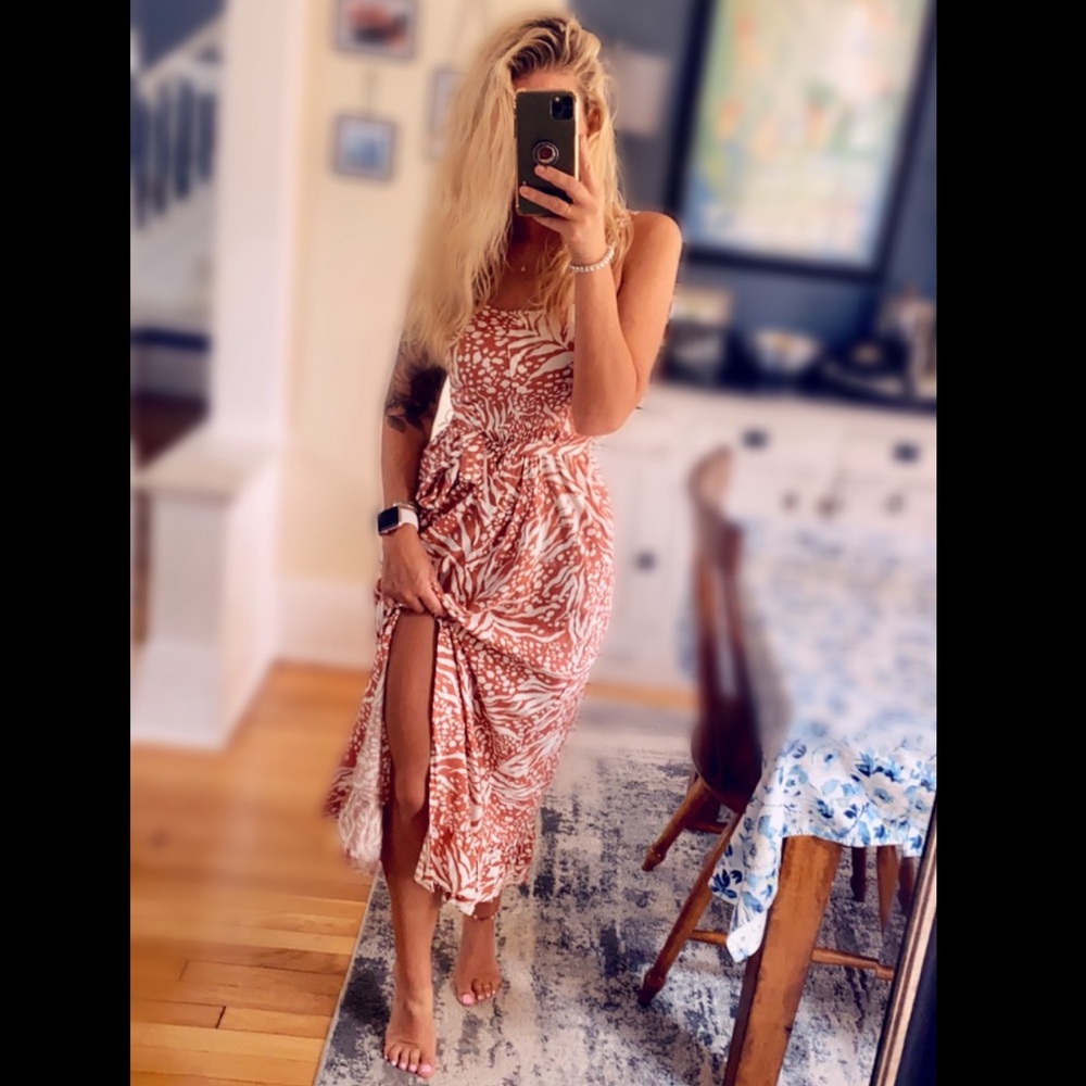 Japna midi dress (with pockets!)